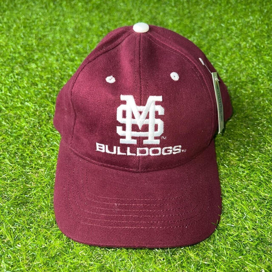 Mississippi State Bulldogs Wine Vintage Eclipse Collection Snapback Cap