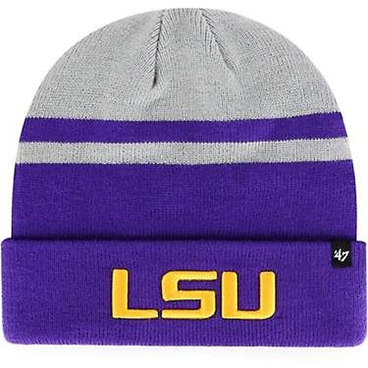 LSU Tigers ’47 Brand Cedarwood Cuff Knit Cap/Hat