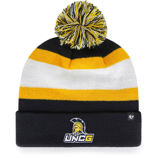 University of North Carolina-Greensboro Spartans Breakaway Cuff Knit Cap w/pom