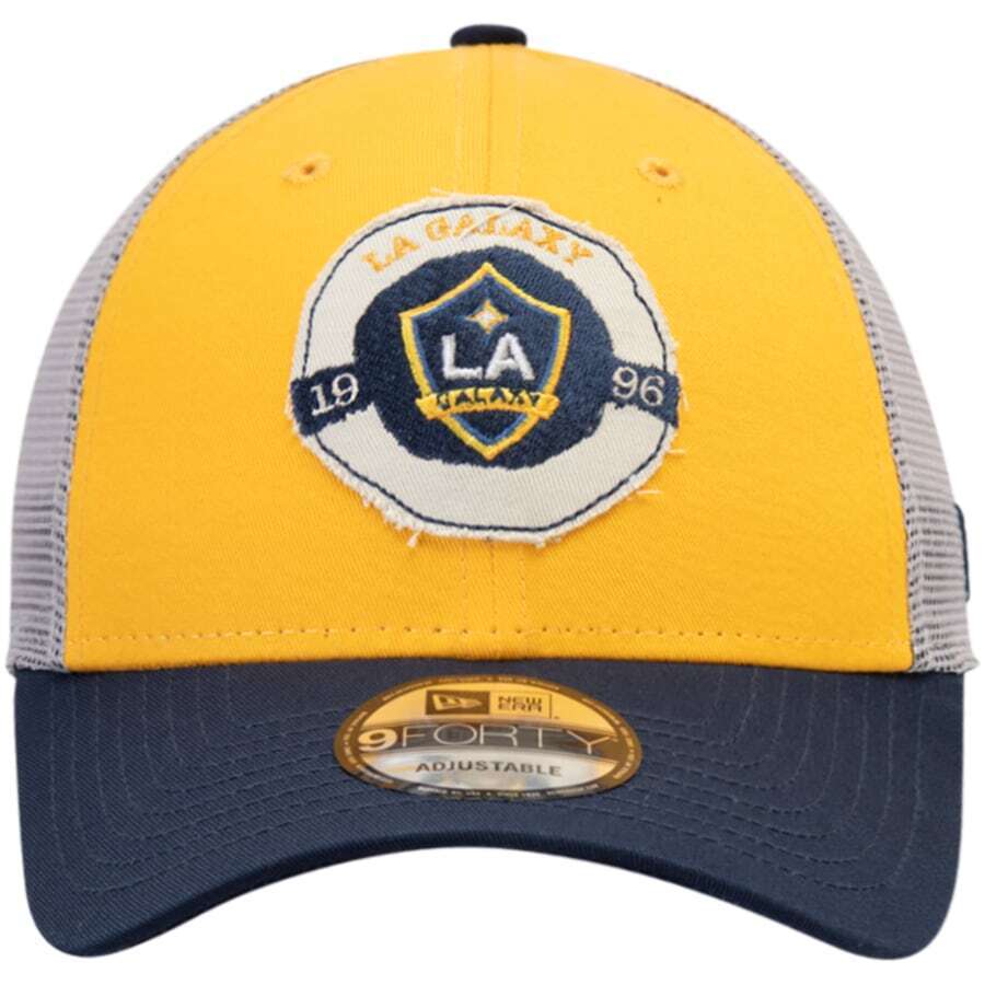 LA Galaxy New Era Gold/Navy 9FORTY Snapback Cap/Hat