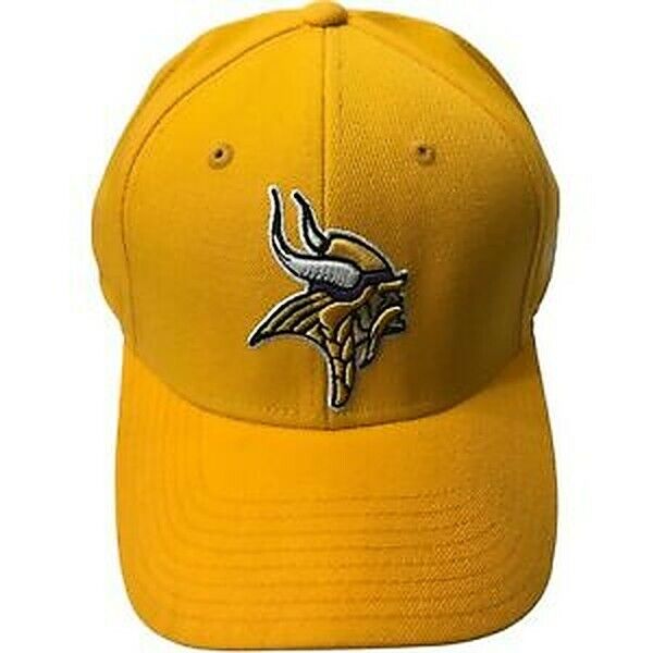 Minnesota Vikings Gold Reebok "2nd Team Color" Fitted Cap/Hat - Size: