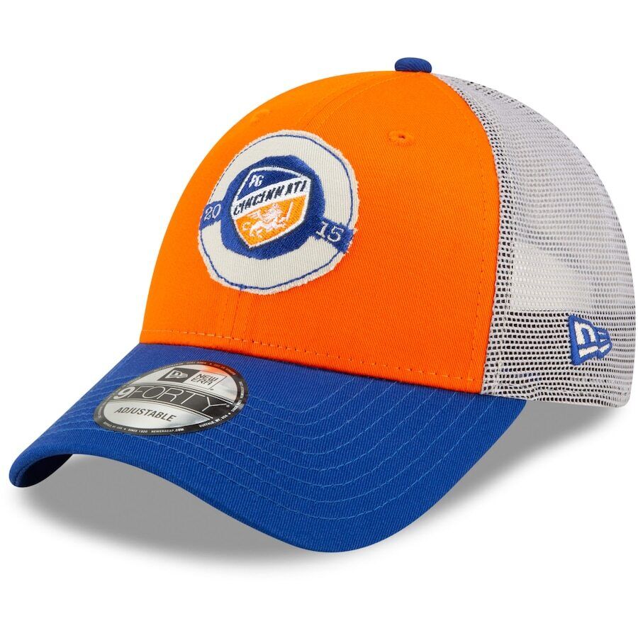 FC Cincinnati New Era Orange/Blue 9FORTY Snapback Cap/Hat