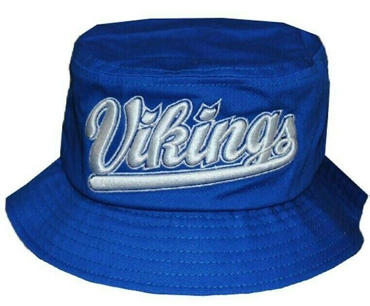 Elizabeth City State University Vikings Blue Bucket Hat - HBCU