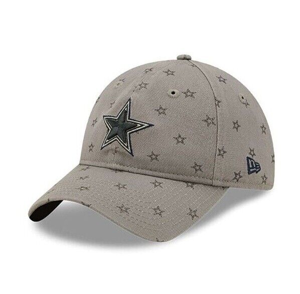 Dallas Cowboys Scatter Grey New Era 9Twenty Adjustable Cap/Hat