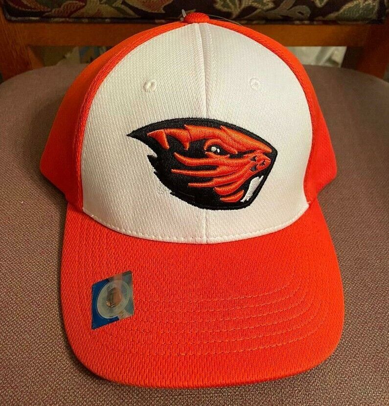 Oregon State Beavers Orange & White Captivating Headwear Baseball Cap/