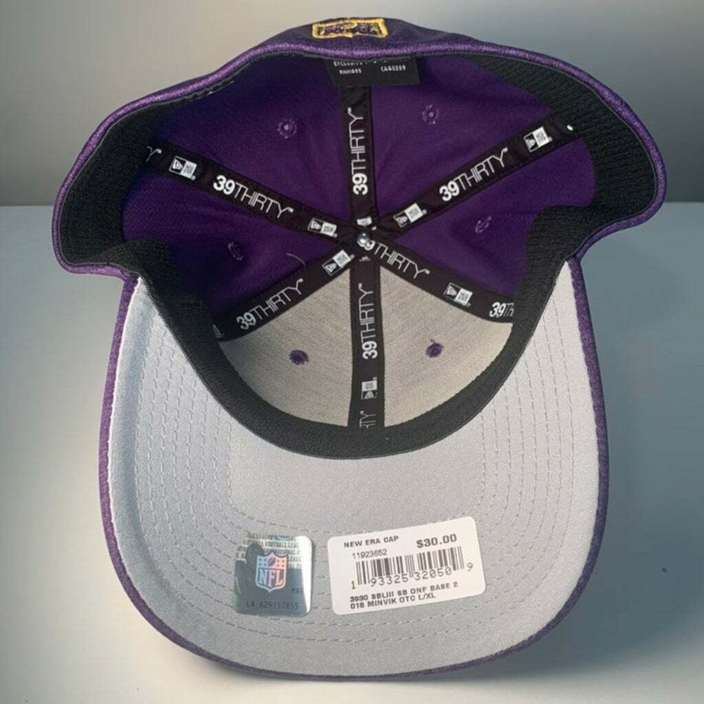 Minnesota Vikings Purple New Era Sideline 39THIRTY Flex Hat - Medium/Large