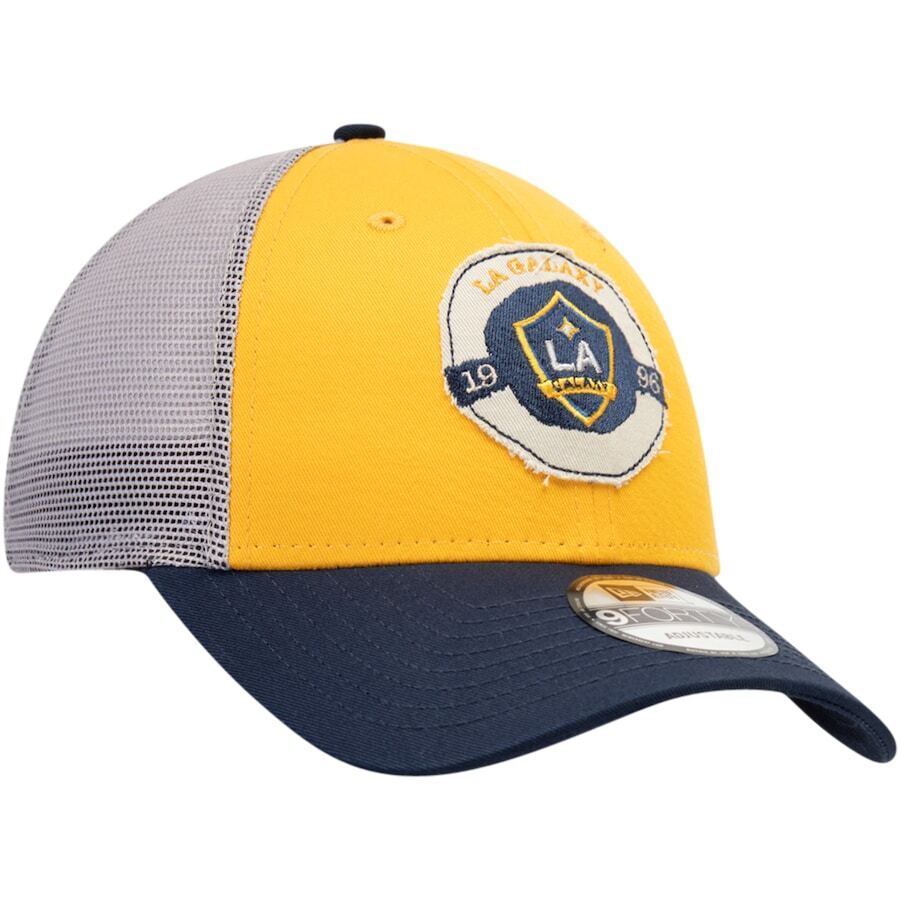 LA Galaxy New Era Gold/Navy 9FORTY Snapback Cap/Hat