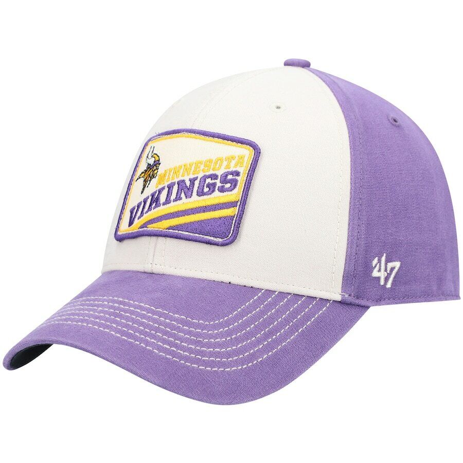 Minnesota Vikings Purple '47 Brand Upland MVP Adjustable Hat