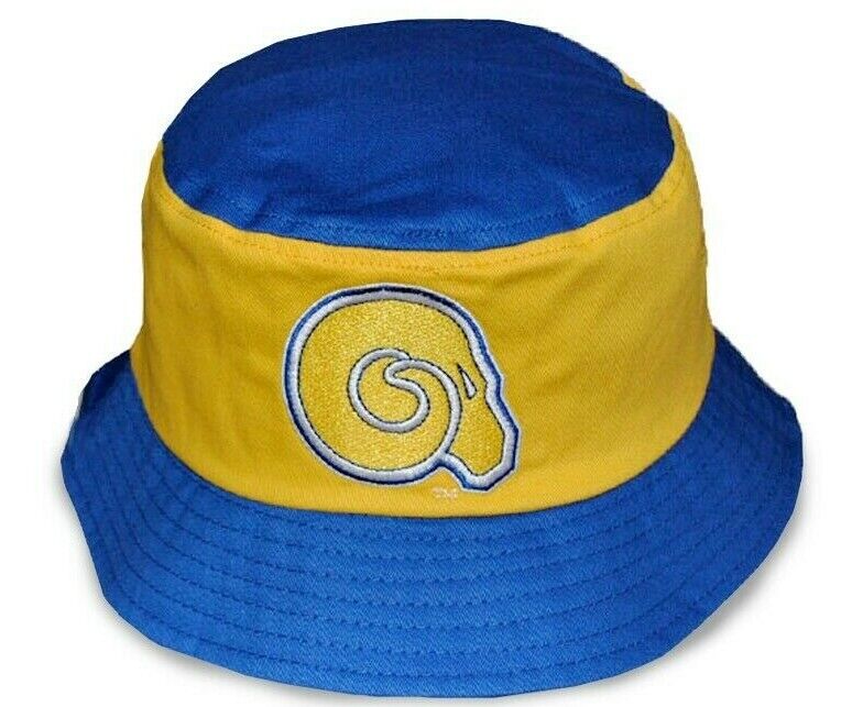 Albany State University Golden Rams Blue & Gold "ASU" Bucket Hat - HBC