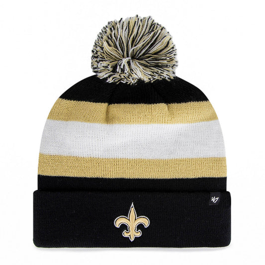 New Orleans Saints '47 Brand Breakaway Pom Cuff Knit Cap