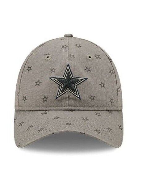 Dallas Cowboys Scatter Grey New Era 9Twenty Adjustable Cap/Hat