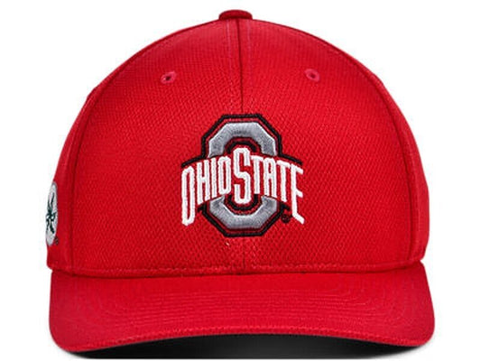 Ohio State Buckeyes Scarlet FlexFit Cap Memory/Stretch Fit Cap/Hat - L