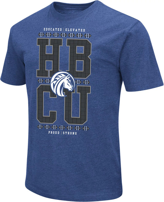 Fayetteville State Broncos Blue Colosseum Athletics HBCU T-Shirt - XXL