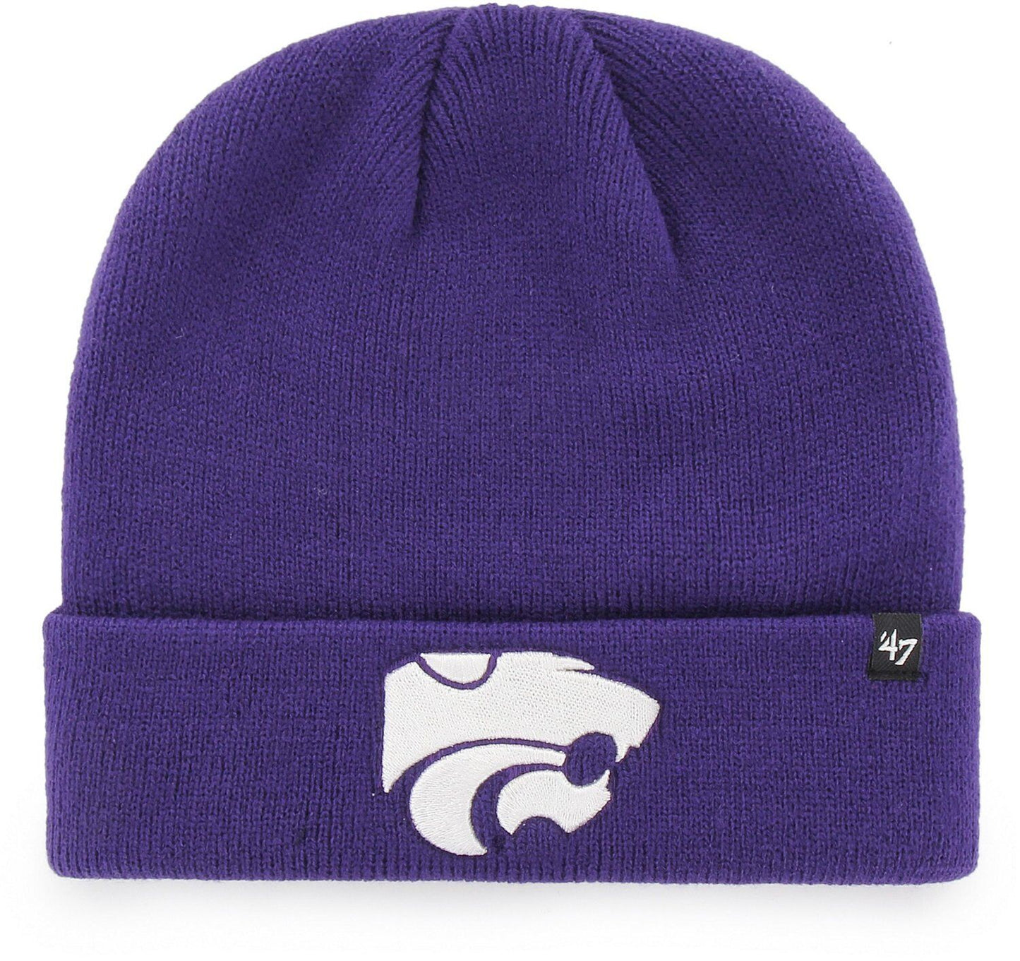 Kansas State "K-State" University Wildcats Purple '47 Brand Raised Cuffed Knit Hat